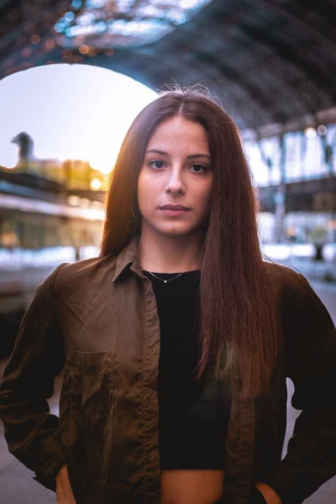 portrait of young woman